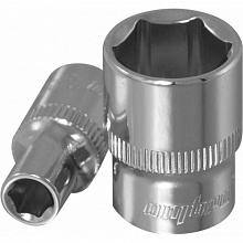 Головка торцевая  1/4"DR * 6MM, 114006 OMBRA