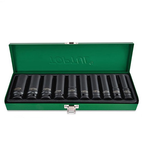 Набор головок ударных дюймовых длинных 1/2"… GEAD1002 TOPTUL