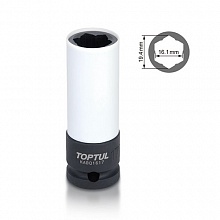 Головка ударная длинная 1/2" для шиномонтажа… KABQ1617 TOPTUL