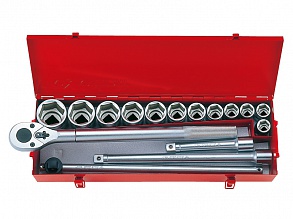 Набор головок 3/4" 16 ед. 6-ти гранные (21-50мм) 6316MR KING TONY