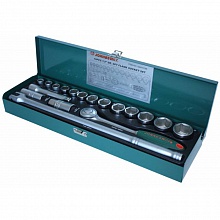 Набор торцевых головок  1/2"DR 11-32 мм, 19 предметов, S04H419S JONNESWAY