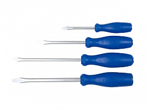 Отвертка шлицевая Slotted 10,0 мм 300 мм, силовая, пластиковая ручка 14821012 14821012 KING TONY