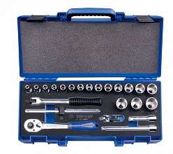 Набор головок 3/8" 22 ед. 6-ти гранные, (6-24mm) 3523MRV10 KING TONY