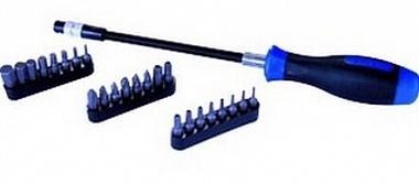 Отвертка гибкая +24 бит 1/4" 1025CQ KING TONY