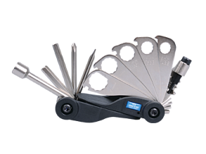Вело мультиинструмент (кассета)- ключи, отвертки,шестигранники 20A17MR KING TONY