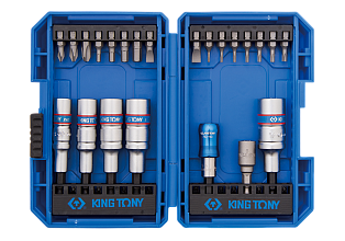 Набор бит и головок 23 предмета 1023MRA KING TONY