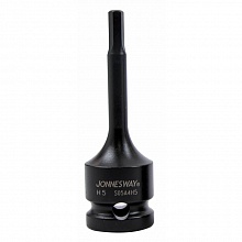 Торцевая головка 1/2"Dr ударная шестигранник H6, L78мм, S05A4H6 JONNESWAY
