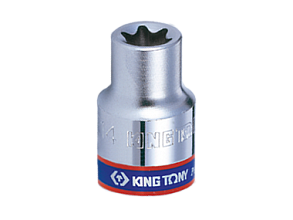 Головка торцевая Е-стандарт 1/4" E6 237506M KING TONY