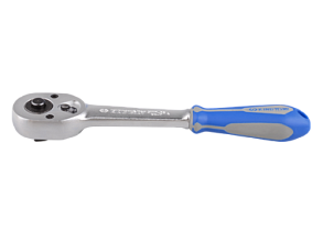 Трещотка 3/8" 200мм (32 зуба) прорезиненная ручка 3771-08G KING TONY