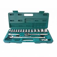 Набор торцевых головок Maxi-Drive  1/2"DR 3/8"-1-1/4", 19шт., S05H4219S JONNESWAY