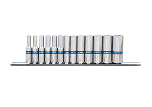 Набор головок 1/4" 13 ед. 6-ти гранные 2311MR KING TONY