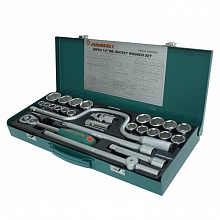 Набор торцевых головок 1/2"DR 12-34 мм, 24 предмета, S04H4726S JONNESWAY