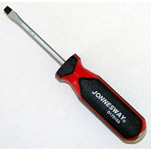 Отвертка шлиц 5х75 материал "ACERON" (хром-ванадий усиленный), D170103 JONNESWAY