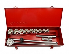 Набор головок 3/4" 13 ед.12-ти гранные (19-41мм) 6013MR01 KING TONY