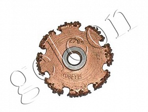 Шероховальный круг d 50х13мм зерн.16ед. TECH