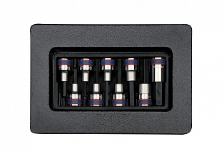 Набор торцевых головок 1/2" 4-17 мм HEX 9-4120PR KING TONY