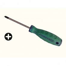 Отвертка крестовая ANTI-SLIP GRIP PH#1х75, 185мм , D71P175 JONNESWAY
