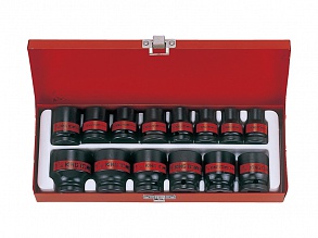 ����� ������� ������� 1/2" 14 ��. 6-�� �������,��������, ��������, 3/8"-1-1/4" 4414SP KING TONY